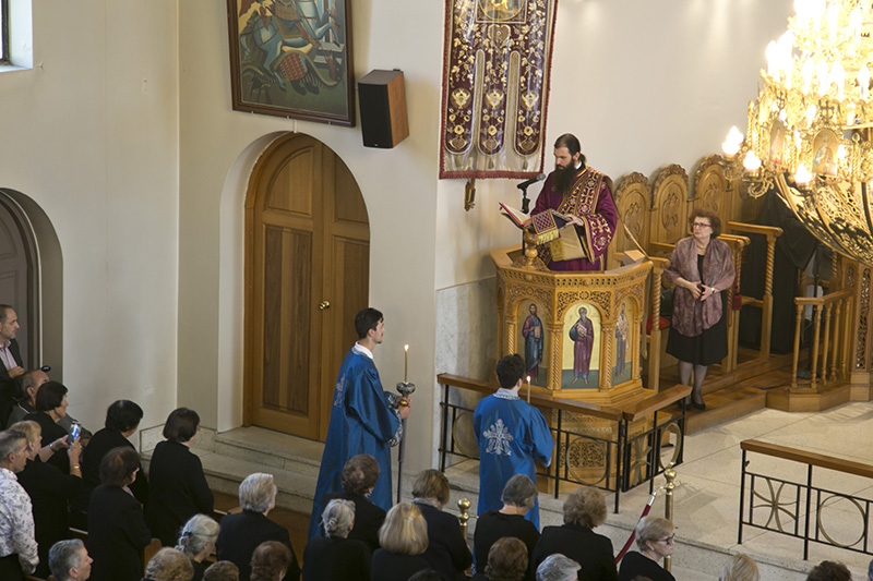 Holy Friday, Great Vespers & Apokathilosis presided by his eminence Archbishop Makarios -  Friday 30th April 2021, St Nicholas Greek Orthodox Church, Marrickville