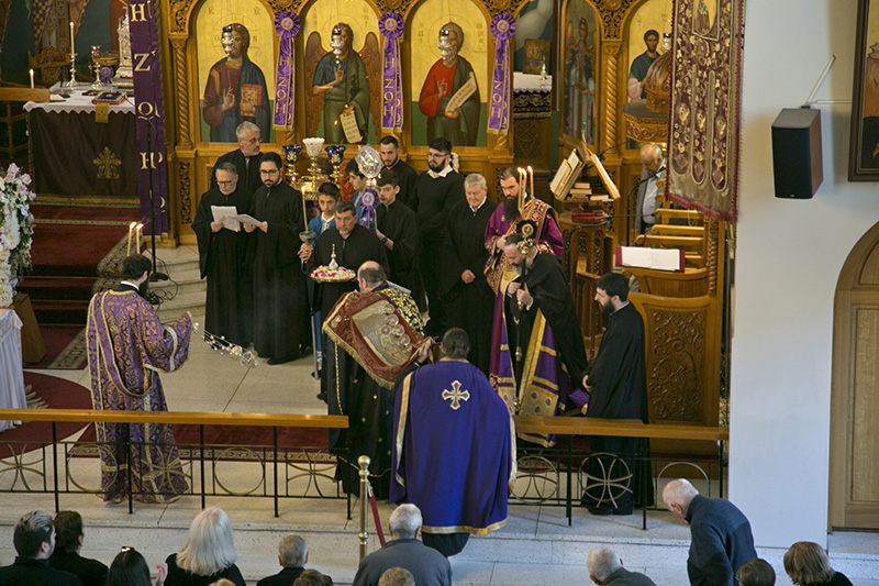 Holy Friday, Great Vespers & Apokathilosis presided by his eminence Archbishop Makarios -  Friday 30th April 2021, St Nicholas Greek Orthodox Church, Marrickville