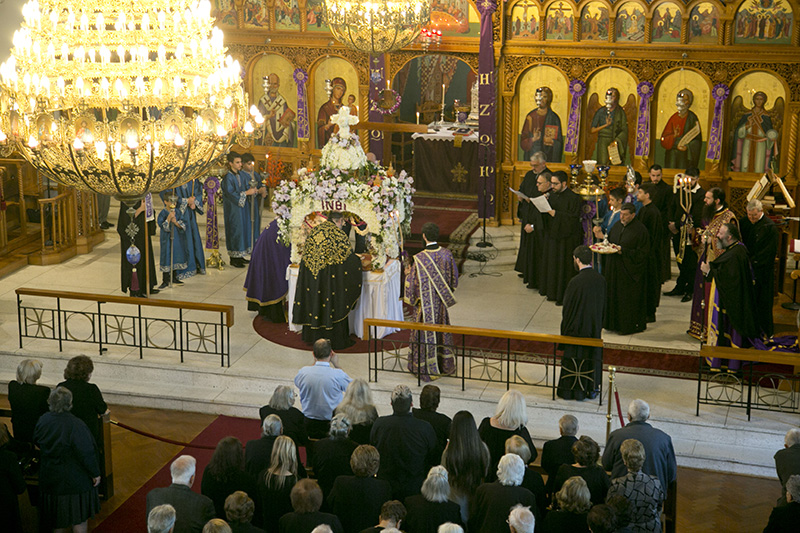 Holy Friday, Great Vespers & Apokathilosis presided by his eminence Archbishop Makarios -  Friday 30th April 2021, St Nicholas Greek Orthodox Church, Marrickville