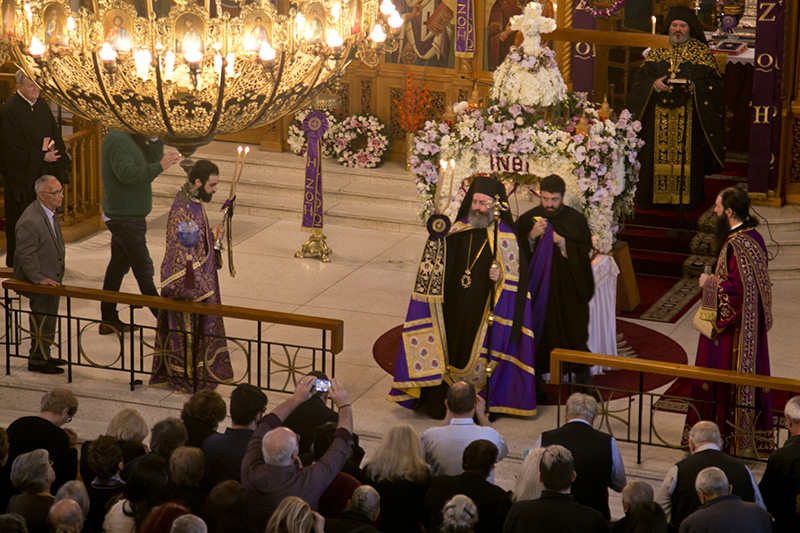 Holy Friday, Great Vespers & Apokathilosis presided by his eminence Archbishop Makarios -  Friday 30th April 2021, St Nicholas Greek Orthodox Church, Marrickville