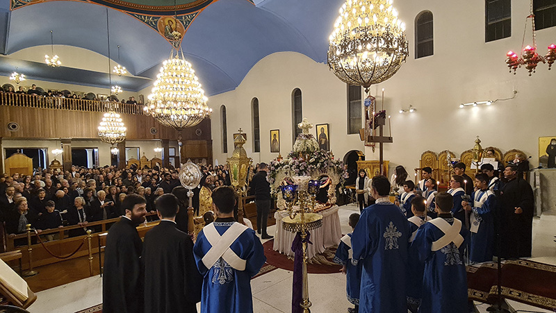 Holy Friday, Epitaphio -  Friday 30th April 2021, St Nicholas Greek Orthodox Church, Marrickville