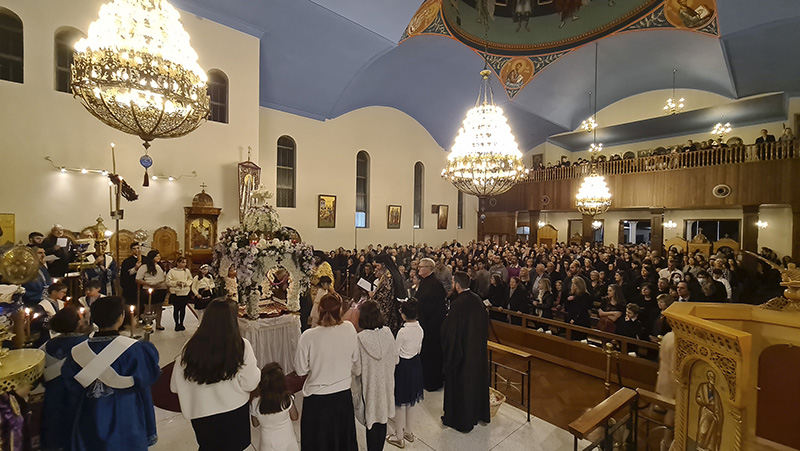 Holy Friday, Epitaphio -  Friday 30th April 2021, St Nicholas Greek Orthodox Church, Marrickville