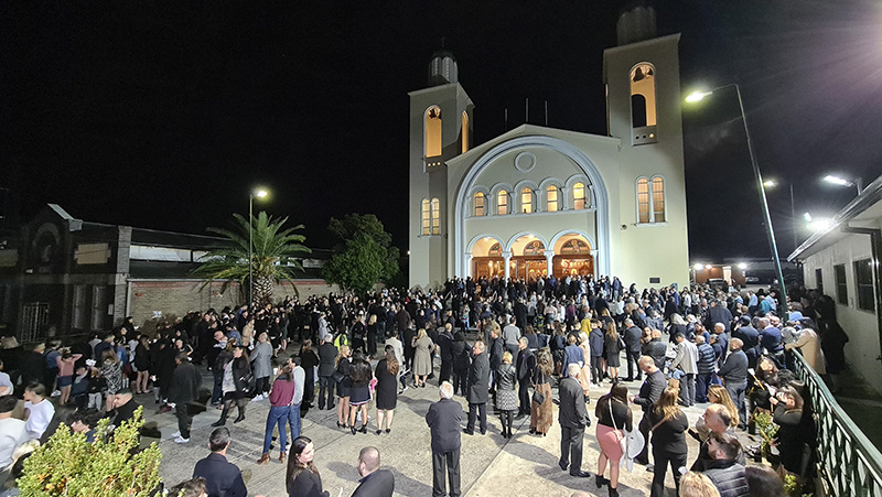 Holy Friday, Epitaphio -  Friday 30th April 2021, St Nicholas Greek Orthodox Church, Marrickville