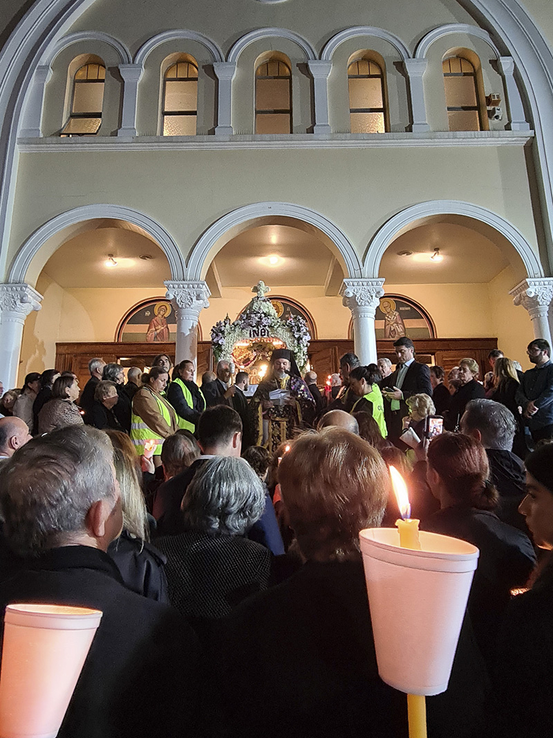 Holy Friday, Epitaphio -  Friday 30th April 2021, St Nicholas Greek Orthodox Church, Marrickville