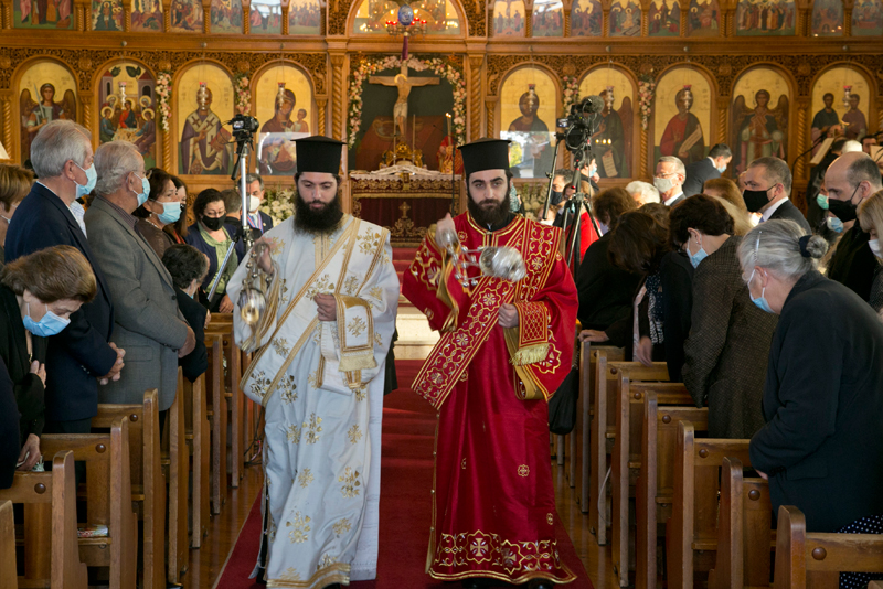 The Ordination of Bishop Christodoulos of Magnesia at St Nicholas Greek Orthodox Church Marrickville, 14/11/2021