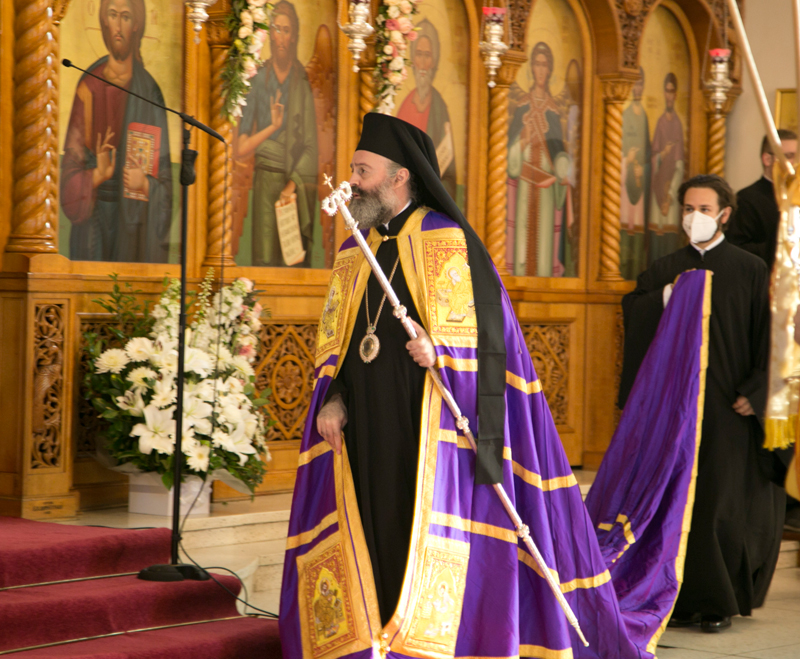 The Ordination of Bishop Christodoulos of Magnesia at St Nicholas Greek Orthodox Church Marrickville, 14/11/2021