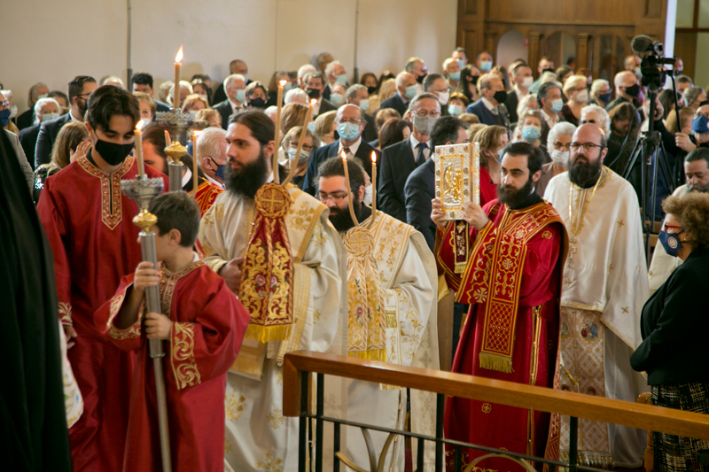 The Ordination of Bishop Christodoulos of Magnesia at St Nicholas Greek Orthodox Church Marrickville, 14/11/2021