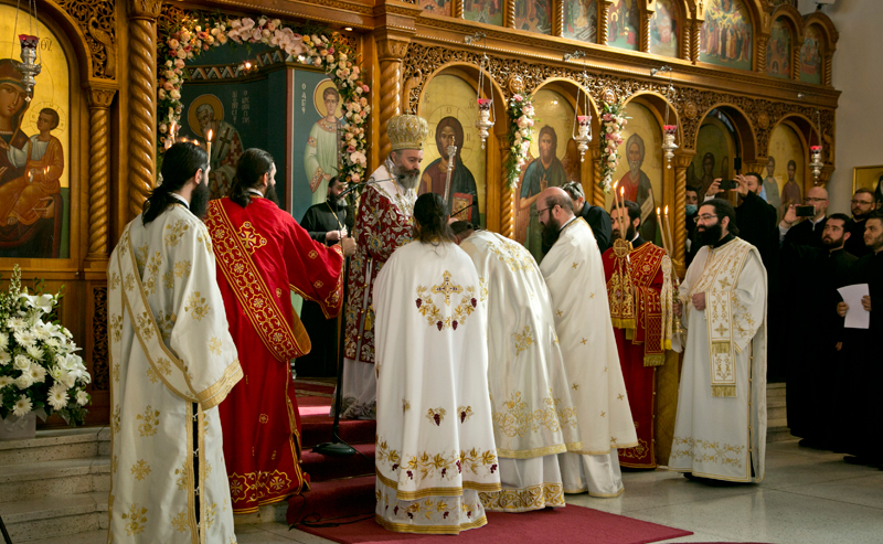 The Ordination of Bishop Christodoulos of Magnesia at St Nicholas Greek Orthodox Church Marrickville, 14/11/2021