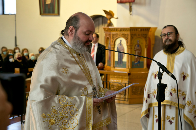 The Ordination of Bishop Christodoulos of Magnesia at St Nicholas Greek Orthodox Church Marrickville, 14/11/2021