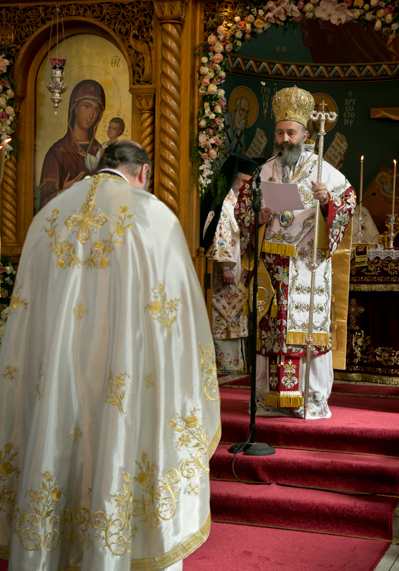 The Ordination of Bishop Christodoulos of Magnesia at St Nicholas Greek Orthodox Church Marrickville, 14/11/2021