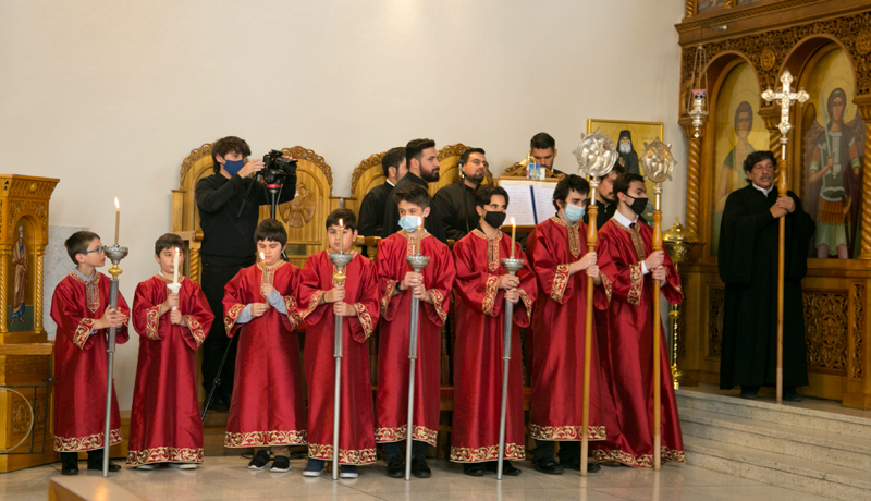 The Ordination of Bishop Christodoulos of Magnesia at St Nicholas Greek Orthodox Church Marrickville, 14/11/2021