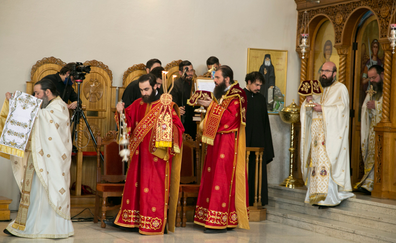 The Ordination of Bishop Christodoulos of Magnesia at St Nicholas Greek Orthodox Church Marrickville, 14/11/2021