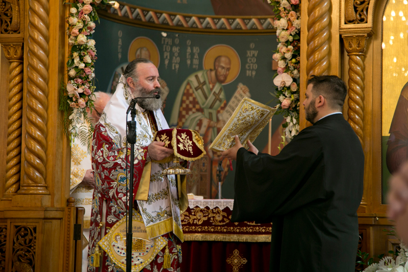 The Ordination of Bishop Christodoulos of Magnesia at St Nicholas Greek Orthodox Church Marrickville, 14/11/2021