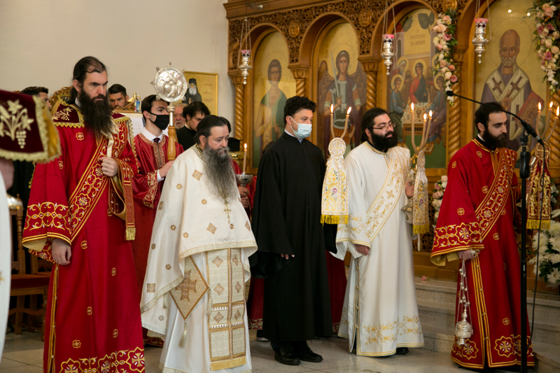 The Ordination of Bishop Christodoulos of Magnesia at St Nicholas Greek Orthodox Church Marrickville, 14/11/2021