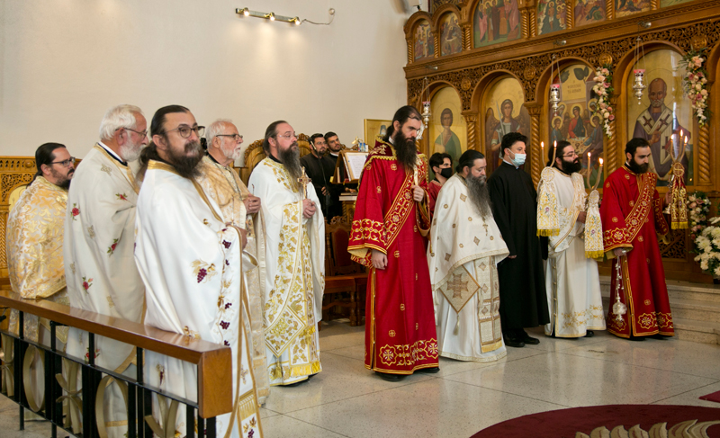 The Ordination of Bishop Christodoulos of Magnesia at St Nicholas Greek Orthodox Church Marrickville, 14/11/2021