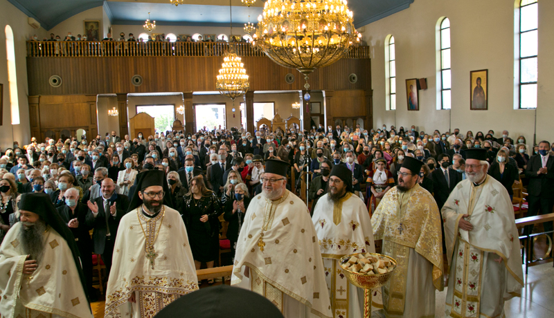 The Ordination of Bishop Christodoulos of Magnesia at St Nicholas Greek Orthodox Church Marrickville, 14/11/2021