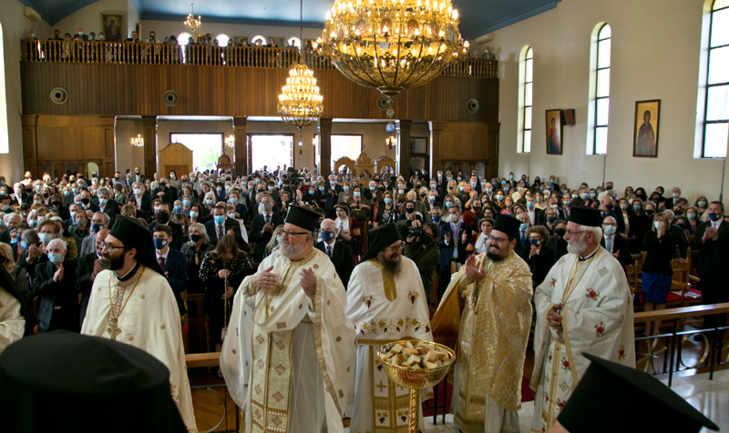 The Ordination of Bishop Christodoulos of Magnesia at St Nicholas Greek Orthodox Church Marrickville, 14/11/2021