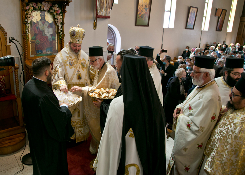 The Ordination of Bishop Christodoulos of Magnesia at St Nicholas Greek Orthodox Church Marrickville, 14/11/2021