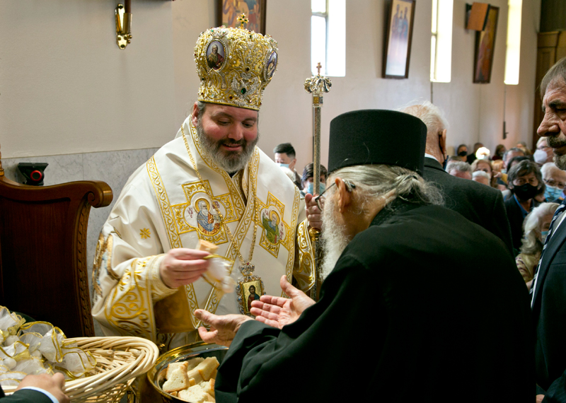 The Ordination of Bishop Christodoulos of Magnesia at St Nicholas Greek Orthodox Church Marrickville, 14/11/2021