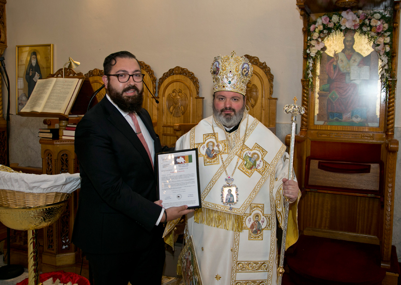 The Ordination of Bishop Christodoulos of Magnesia at St Nicholas Greek Orthodox Church Marrickville, 14/11/2021