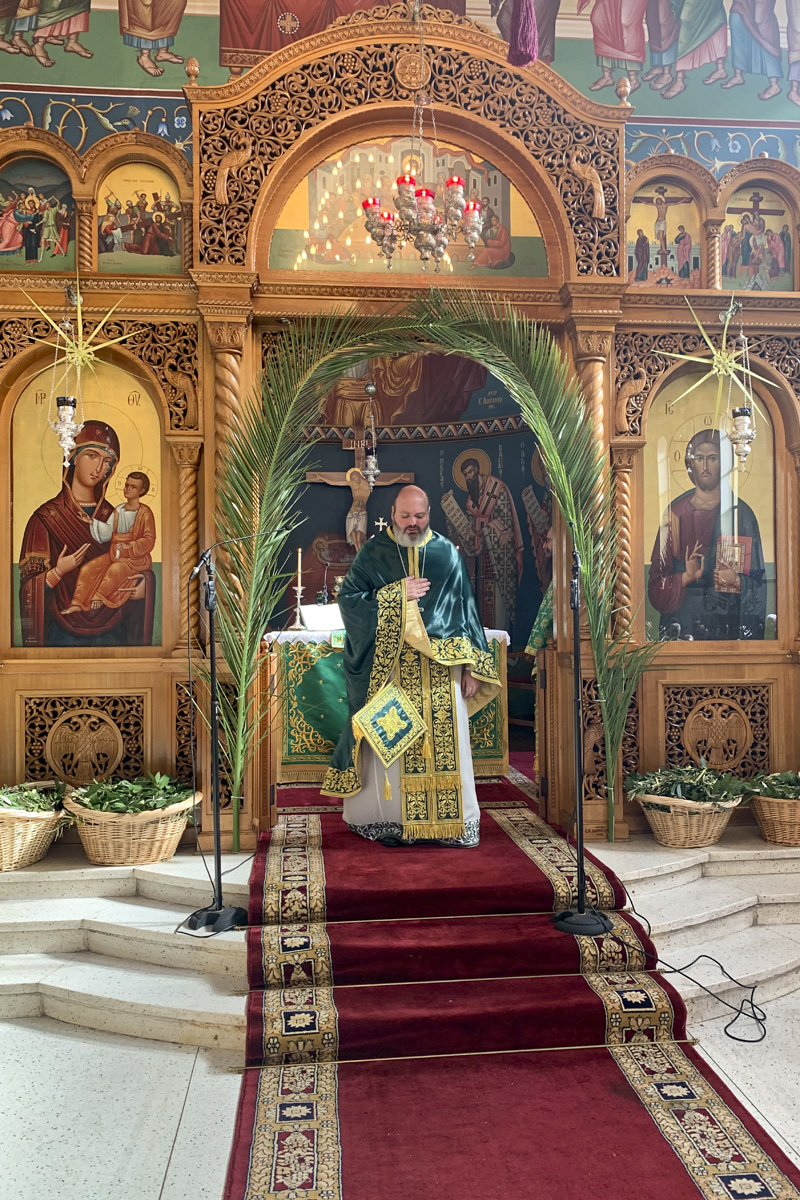 Palm Sunday 2021, St Nicholas Greek Orthodox Church, Marrickville