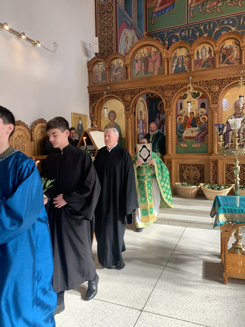 Palm Sunday 2021, St Nicholas Greek Orthodox Church, Marrickville