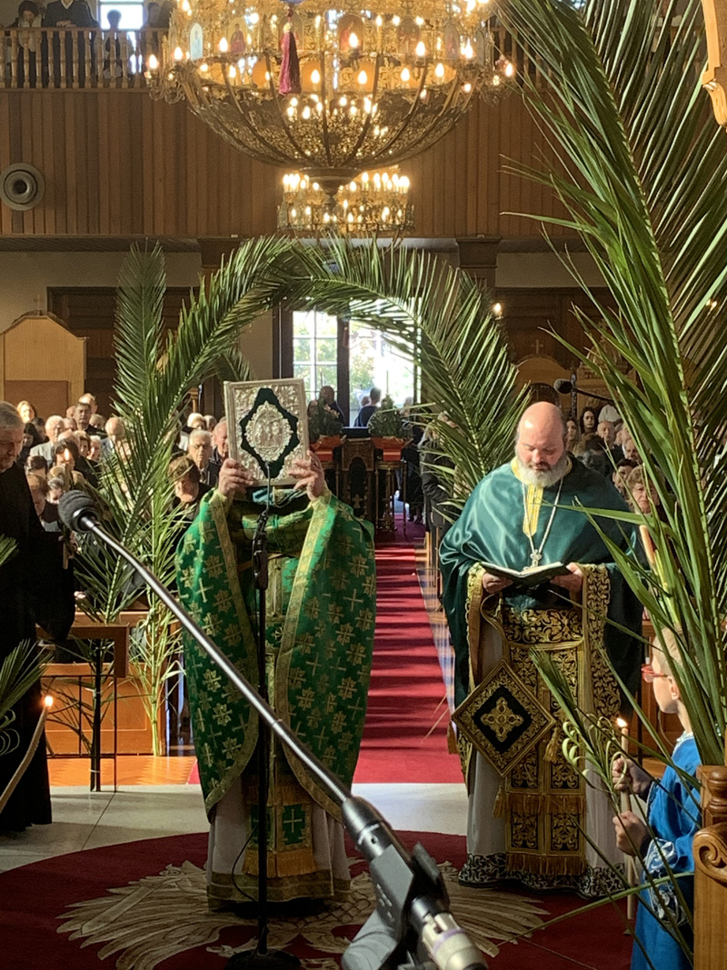 Palm Sunday 2021, St Nicholas Greek Orthodox Church, Marrickville