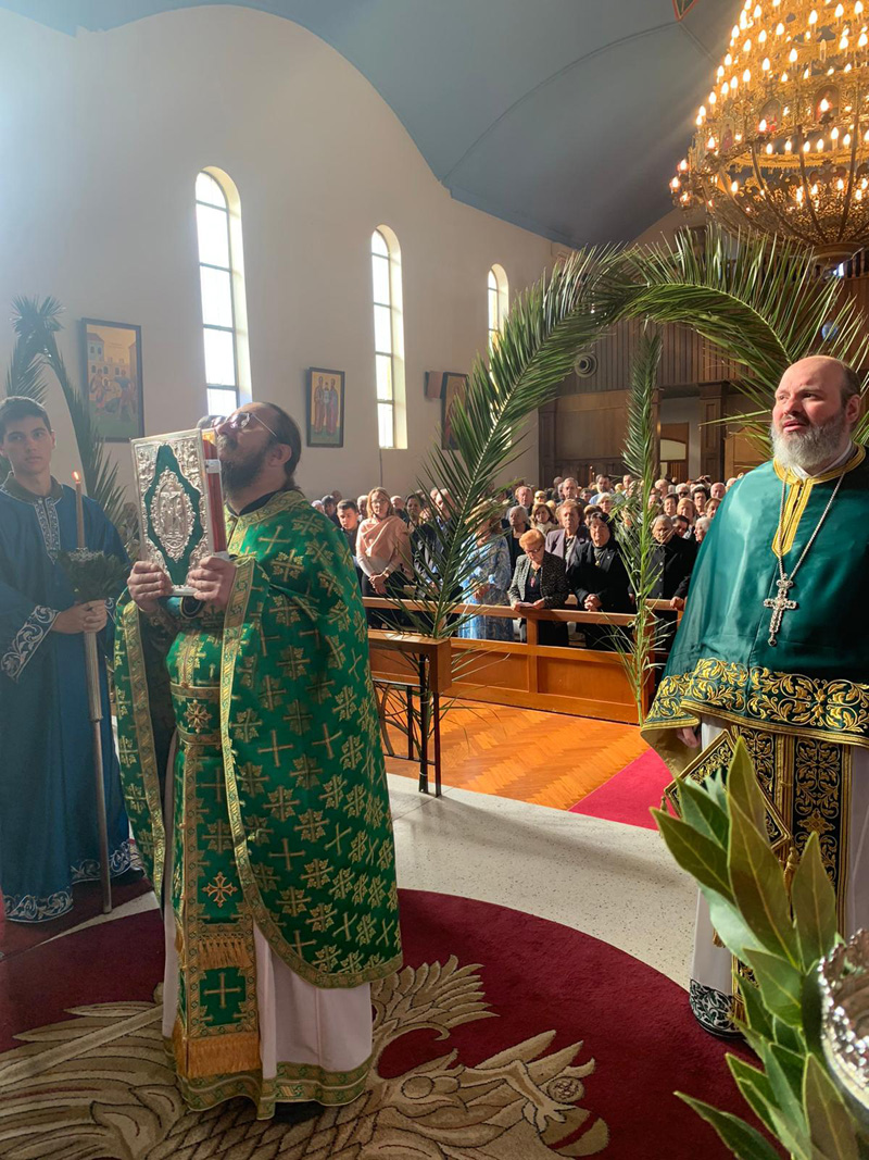 Palm Sunday 2021, St Nicholas Greek Orthodox Church, Marrickville