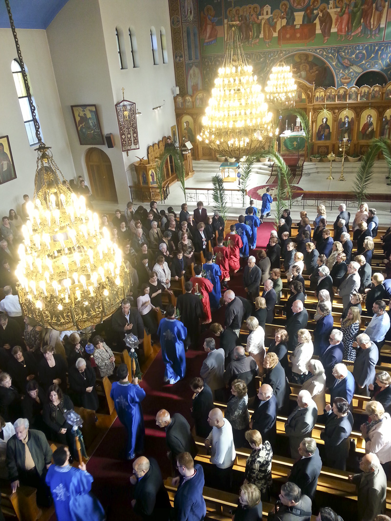 Palm Sunday 2021, St Nicholas Greek Orthodox Church, Marrickville