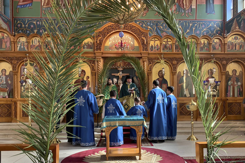 Palm Sunday 2021, St Nicholas Greek Orthodox Church, Marrickville