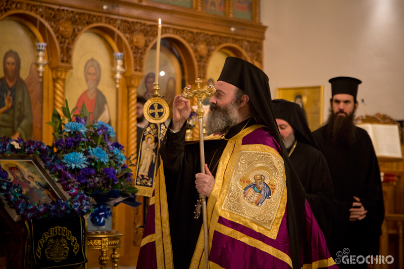 Salutations to the Theotokos Officiated by Archbishop Makarios April 2021 | Greek Orthodox Parish of Saint Nicholas, Marrickville