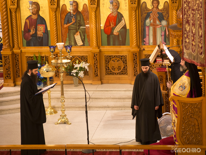 Salutations to the Theotokos Officiated by Archbishop Makarios April 2021 | Greek Orthodox Parish of Saint Nicholas, Marrickville