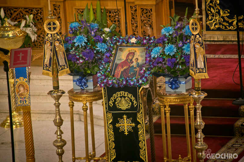 Salutations to the Theotokos Officiated by Archbishop Makarios April 2021 | Greek Orthodox Parish of Saint Nicholas, Marrickville