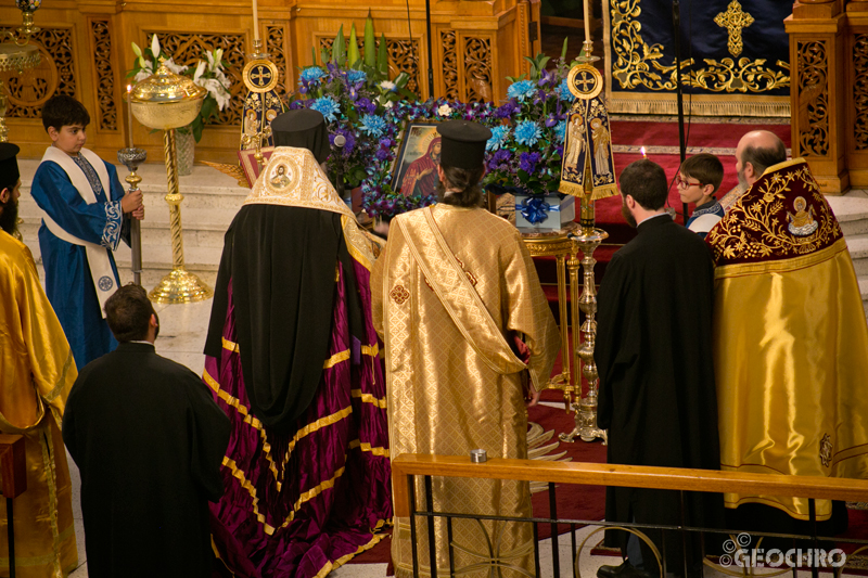 Salutations to the Theotokos Officiated by Archbishop Makarios April 2021 | Greek Orthodox Parish of Saint Nicholas, Marrickville