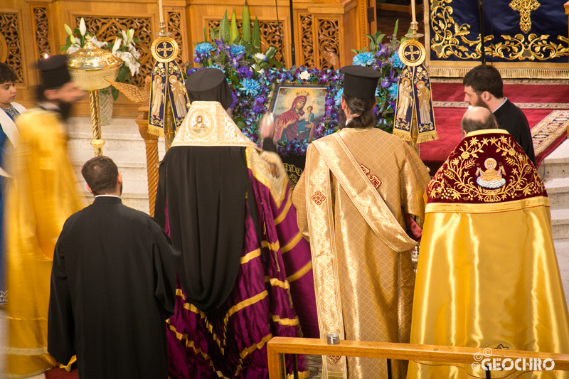 Salutations to the Theotokos Officiated by Archbishop Makarios April 2021 | Greek Orthodox Parish of Saint Nicholas, Marrickville