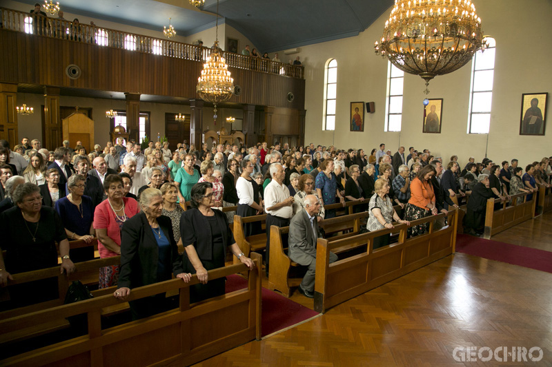 Laity People During the Divine Liturgy - St Nicholas Marrickville