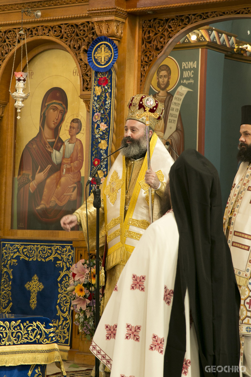 Archbishop Makarios - St Nicholas Church, Marrickville. Feast Day of St Basil the Great